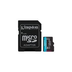 KINGSTON Memory Card MicroSD Canvas Go! Plus SDCG3/1TB, Class 10, SD Adapter