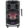 Akai ABTS-112 Φορητό Bluetooth karaoke party speaker με LED, USB, Aux-In, ασύρματο μικρόφωνο