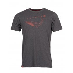 SILD T-SHIRT -TERNUA Whales Grey