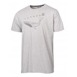 SILD T-SHIRT -TERNUA Whales Grey