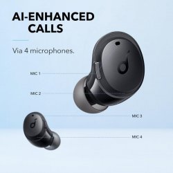 ANKER Soundcore DOT 3i V2 Bluetooth Earphones Black