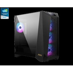 MSI Meg Prospect 700R Gaming Midi Tower Κουτί Υπολογιστή με RGB Φωτισμό Μαύρο