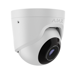 AJAX IP Κάμερα Παρακολούθησης TURRETCAM (8 MP/2.8 MM) WHITE AJAX