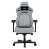 Anda Seat KAISER-3 L Υφασμάτινη Καρέκλα Gaming με Ρυθμιζόμενα Μπράτσα Γκρι