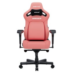 Anda Seat Kaiser 4 L Καρέκλα Gaming Δερματίνης με Ρυθμιζόμενα Μπράτσα Ροζ