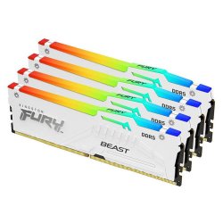 KINGSTON Memory KF560C40BWAK4-64 FURY Beast RGB DDR5, 6000MT/s, 64GB,KIT OF 2