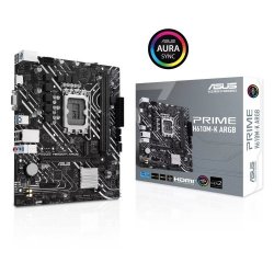 ASUS MOTHERBOARD PRIME H610M-K ARGB ,DDR5,1700,MATX