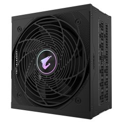 GIGABYTE Power Supply AORUS ELITE P850W Fully Modular 80+Plus Platinum 100% Japanese Capacitors, PCIe Gen 5.0 graphics card supp