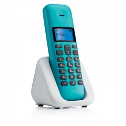 Motorola T301 Turquoise (Ελληνικό Μενού) Ασύρματο τηλέφωνο με ανοιχτή ακρόαση