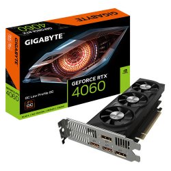 GIGABYTE VGA GV-N4060OC-8GL, 8GB, GDDR6 Low Profile