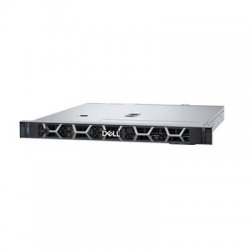 DELL Server PowerEdge R360 1U| 4 x 3.5 |E-2468|16GB|480GB SSD|NIC 2x 1GbE|PERC H755/|2 PSU|5Y NBD OS