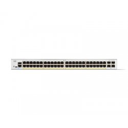 Cisco Catalyst 1300-48P-4X Managed Switch, 48 Port GE, PoE, 4x10GE SFP+, Limited Lifetime Protection (C1300-48P-4X)