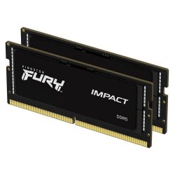 KINGSTON Memory  KF556S40IBK2-32 FURY Impact DDR5, 5600MT/s, 32GB SODIMM KIT