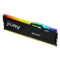 KINGSTON Memory KF568C34BBEA-16 FURY BEAST DDR5, 6800MT/s, Black RGB, 16GB