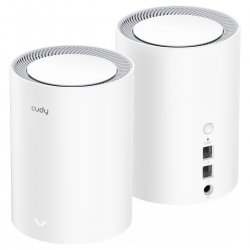 CUDY Mesh Wi-Fi System M1800 Wi-Fi 6 AX1800 Gigabit 2 Pack