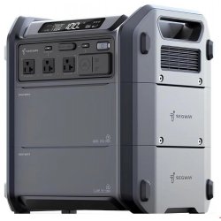 Segway Portable Power Station Cube 2000 | 12 υποδοχές εξόδου | Xωρητικότητα 2 kWh |